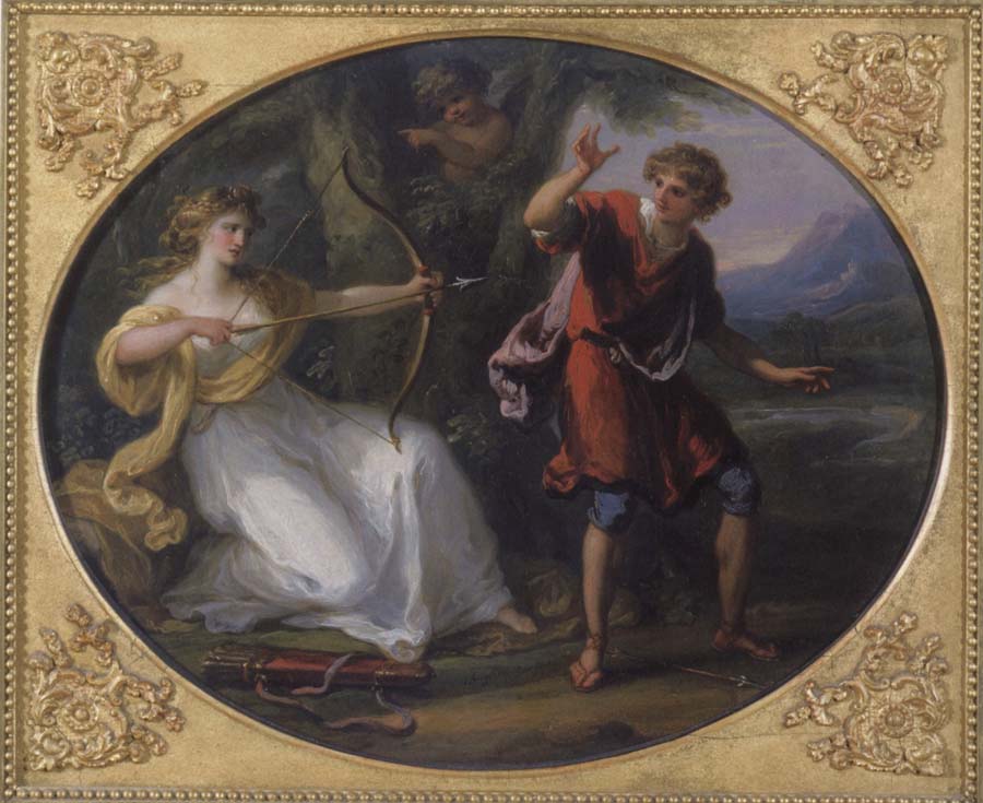 Angelica Kauffmann Nymphe und Jungling